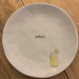 Rae Dunn dinner plate